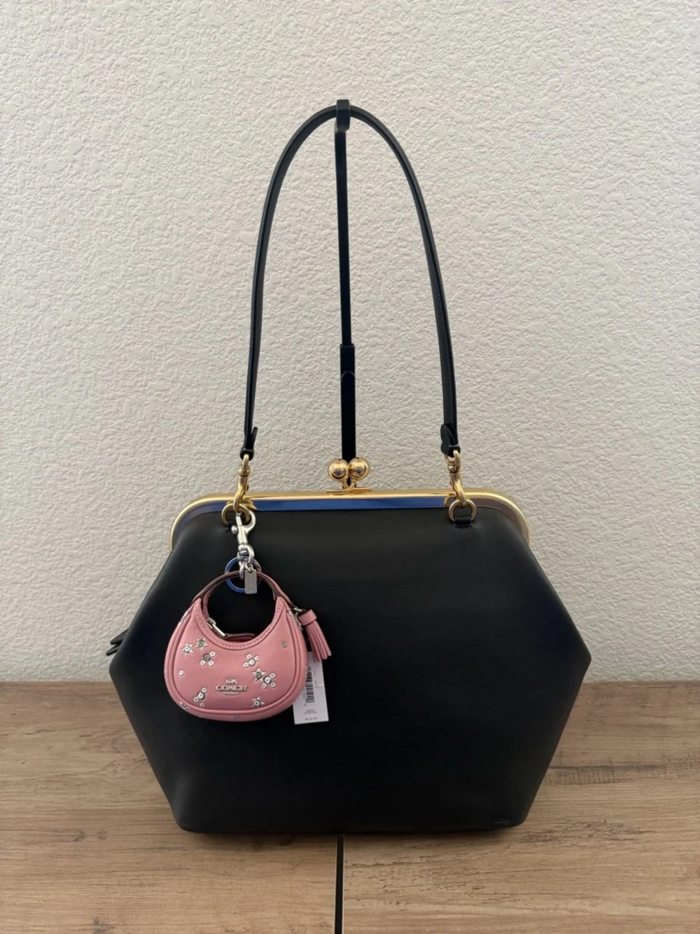 Coach Carmen Bag Charm With Star Print - Picture 5 of 5